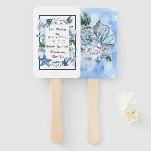 Leque Casamento de praia personalizado