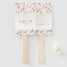 Leque Casamento de Rosas