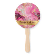 Casamento Dourado e rosa marmoreado Elegante Faux