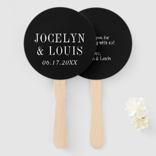 Leque Casamento Moderno de Jocelyn Black