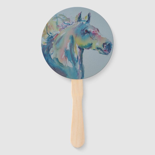 Leque Cavalo de Muitas Cores (Frente)