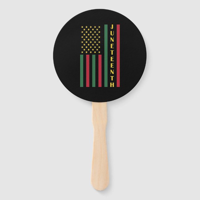 Leque Celebração da Liberdade na Décima Junta EUA Bandei (Frente)