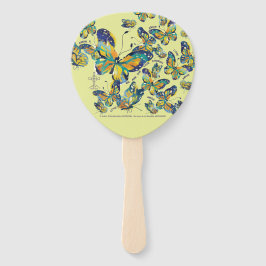 Leque Celebração do Fan-Centenário de Mariposa 2024