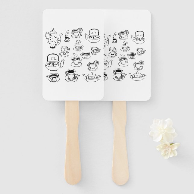 Leque Chá (Frente e Verso)