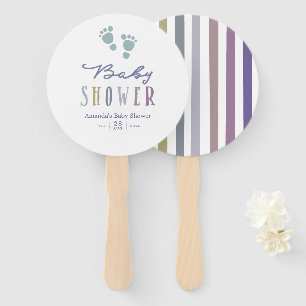 Leque Chá de fraldas de Menino das Tendências