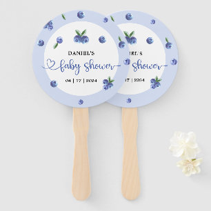 Leque Chá de fraldas de Molho de Água Doce de Blueberry