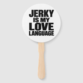 Leque Charque É Minha Linguagem do Amor Camisa Divertida