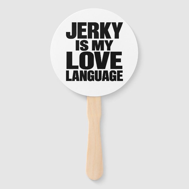 Leque Charque É Minha Linguagem do Amor Camisa Divertida (Frente)