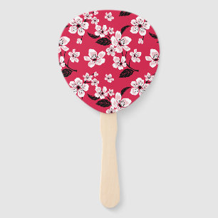 LEQUE CHERRY BLOSSOM - SAKURA (VERMELHO)
