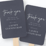Leque Chic Moderno Simples Obrigado<br><div class="desc">Design é composto por tipografia quic moderna com sans serif e serif font.</div>