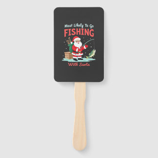 Leque Christmas Merry Christmas For Gift Fishing Santa (