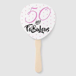 Leque Cinquenta e Fantástico Festa de Aniversário de 50