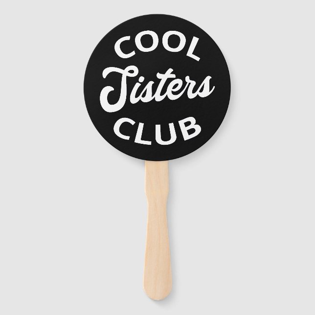 Leque Clube das Irmãs Incríveis I (Frente)