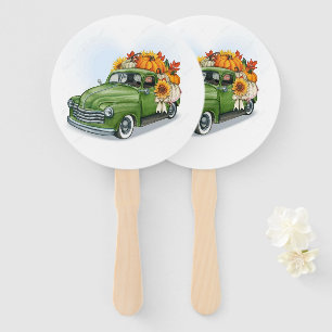 Leque Colheita de Queda num Ventilador de Mão de Caminhã