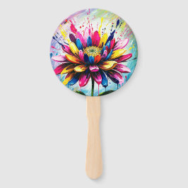 Leque Colorful Flower