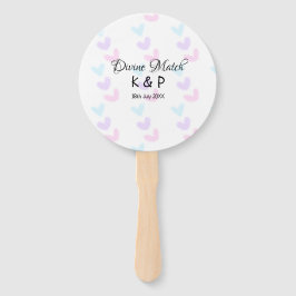 Leque Combinação divina adicionar nome do casal letra pa