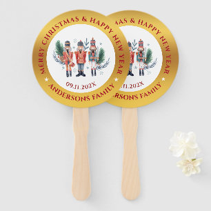 Leque Composição de nutcrackers de Natal