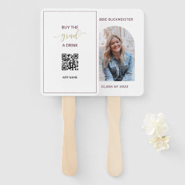 Leque Comprar de Graduação de Fotos o Formando um Código