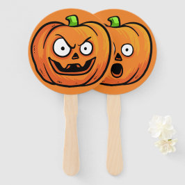 Leque Conjunto de ventiladores de abóboras de Halloween 