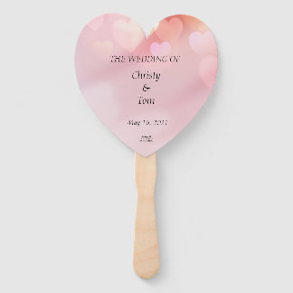 Leque Conjunto de Ventiladores de Casamento