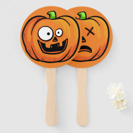 Leque Conjunto de ventiladores do Halloween Pumpkins 1/3