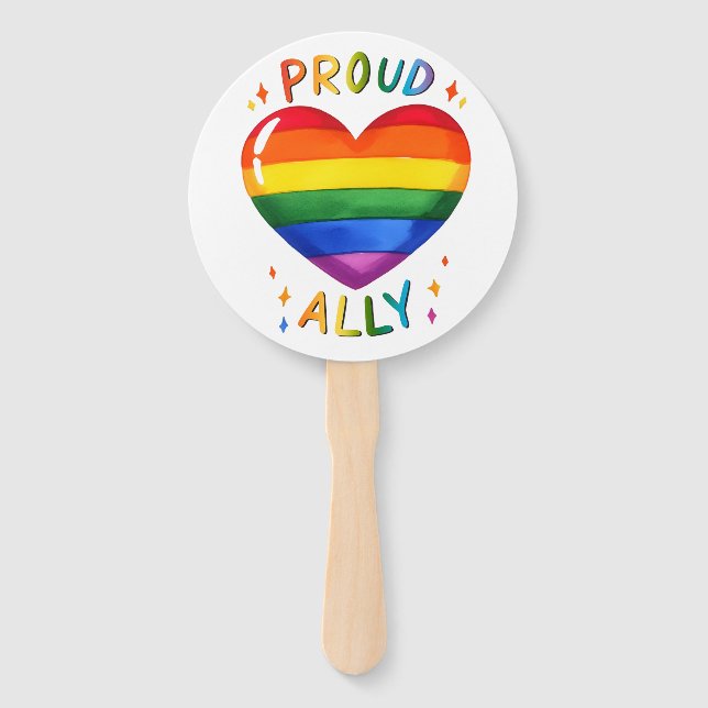 Leque Conjunto de ventoinhas de Ally Proud (Frente)