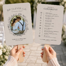 Leque Conjunto de Ventoinhas de Programa de Casamento de