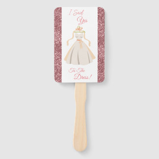 Leque Conjunto de ventoinhas - Sim ao Vestido