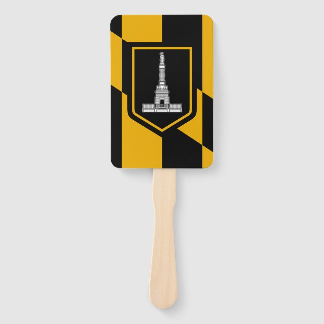 Leque Conjunto patriótico de fãs manuais com bandeira de (Frente)