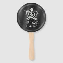 Coroa negra brilhante