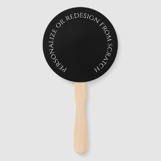 Leque Crie o seu próprio personalizado