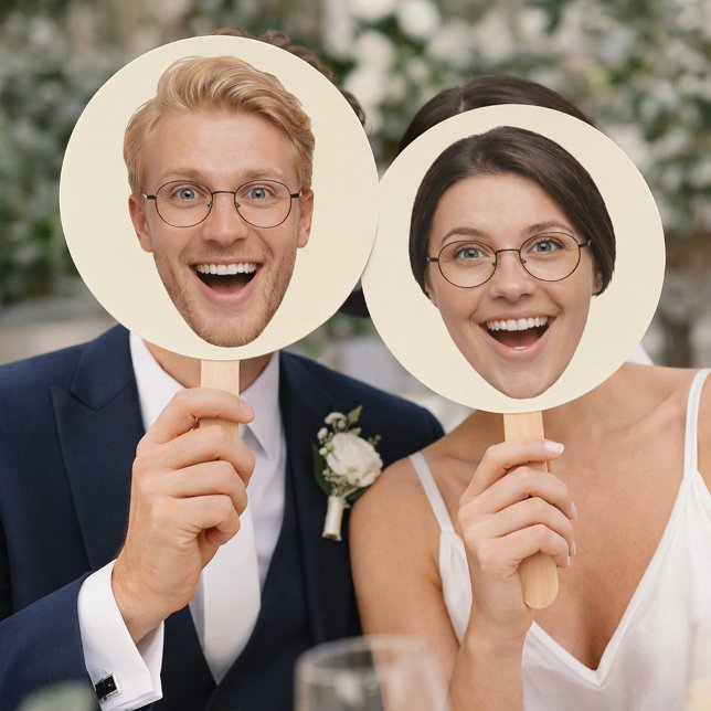 Leque Custom Face Him or Her Game Paddles  (Criador carregado)