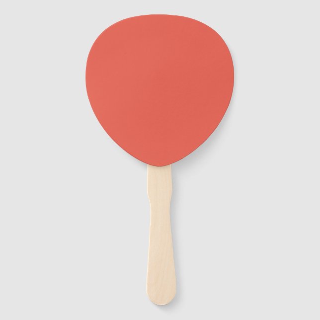 Leque Custom Tear Drop Fan – Fire Opal Bold (Frente)