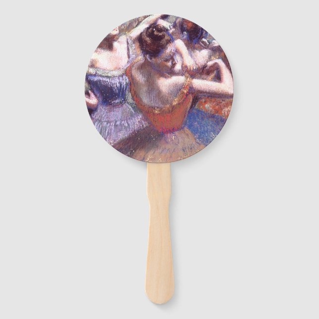 Leque Dançarinos 1899 Edgar Degas (Frente)