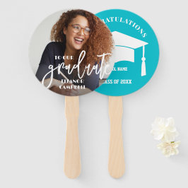 Leque de Mão Personalizado para Graduado