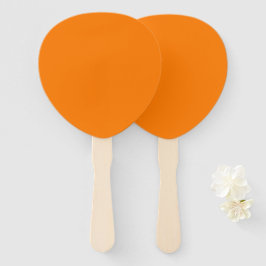 Leque de Remo Laranja Tangerina para Evento Elegan