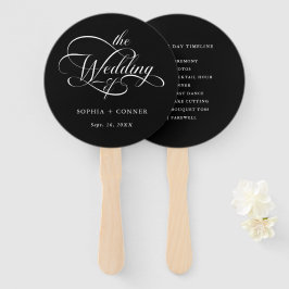 Leque Delicado Roteiro Elegante Casamento Cronologia Pre