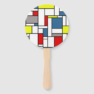 Leque Design mondrian