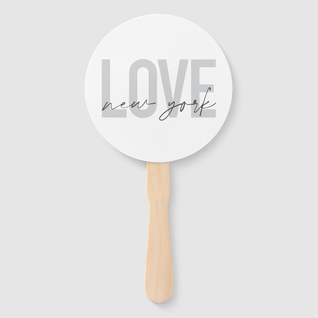 Leque Design simples moderna, urbana e legal de Amor Nov (Frente)