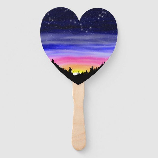 Leque Diamond Night (Frente)