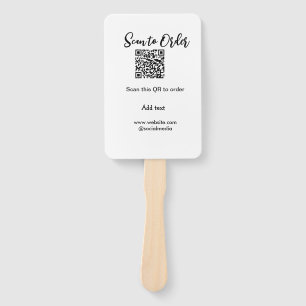 Leque Digitalizar para fazer a varredura do código QR ad
