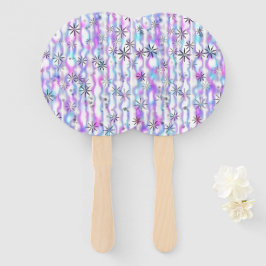 Leque Dreamy Starburst Waves Pattern