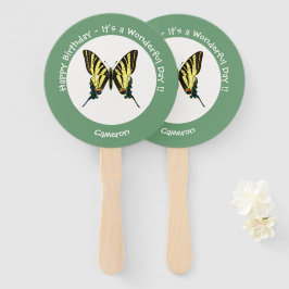 Leque É uma Festa de aniversário de borboleta de Swallow