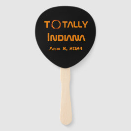 Leque Eclipse Solar 2024 de Indiana Total