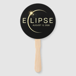 Leque Eclipse Solar Evento de Astronomia 2026