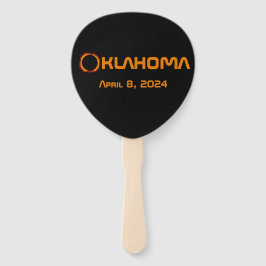 Leque Eclipse Solar Total de 2024 de Oklahoma