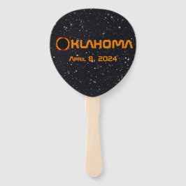 Leque Eclipse Solar Total de 2024 de Oklahoma