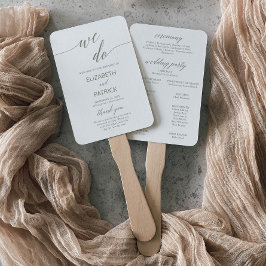 Leque Elegante Sage Green - Fazemos programa de casament