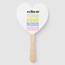 Leque em Formato de Coração