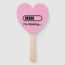 Estou Pensando... Barra de Progresso Rosa Minimali